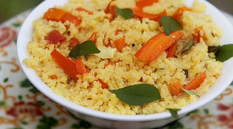 millet-couscous-with-roasted-carrots | Smart Food