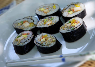 Millet sushi
