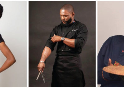Collaborating with celebrity chefs in London, Paris and West Africa