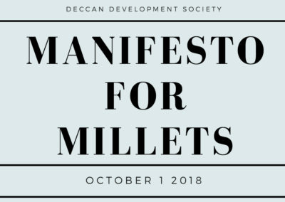 Manifesto for millets