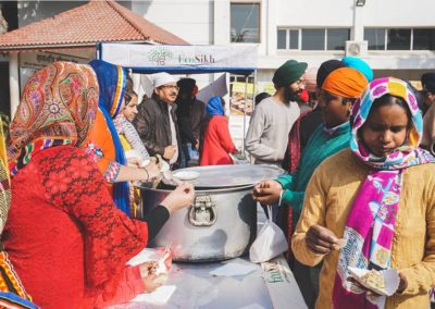 Millets Langar at Guru Gobind Singh Ji’s gurpurab celebrations