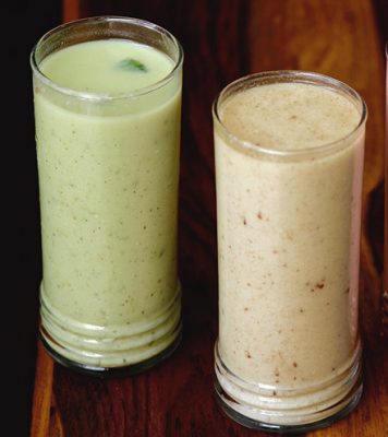 Buttermilk with a twist of ragi