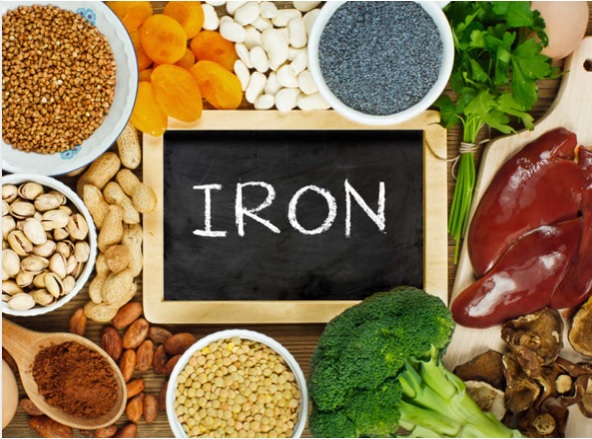Diet to treat iron deficiency