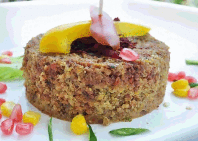 Nutritious and tasty: Enjoy the goodness of superfoods with this Millet Beetroot Upma Cake recipe