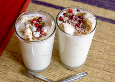 Refreshing and healthy ragi drink