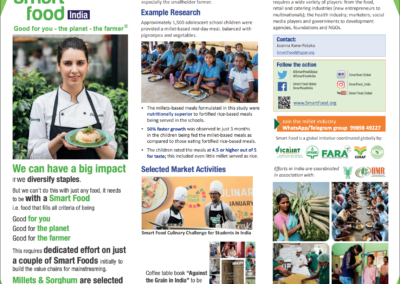 Smart Food India: Good for you – the planet – the farmer