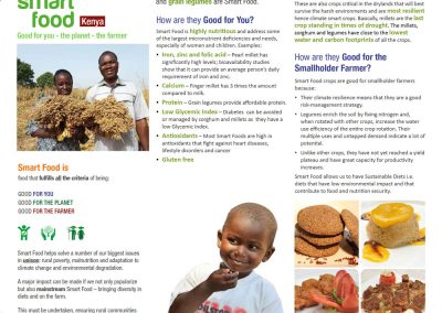 Smart Food Kenya: Good for you – the planet – the farmer
