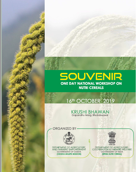 Taking a Smart Food Approach : Paper by Joanna Kane-Potaka @ One Day National Workshop on Nutri Cereals, Odisha