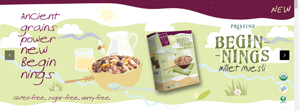 ‘Pristine Organics’ – Leveraging Food Technology for Millet Nutraceuticals