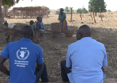 Putting a smile back on the faces of people experiencing food and nutrition insecurity during the 2019 lean season in Burkina Faso