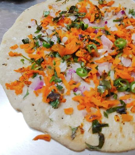 Little Millet Utappam (fermented flat bread)