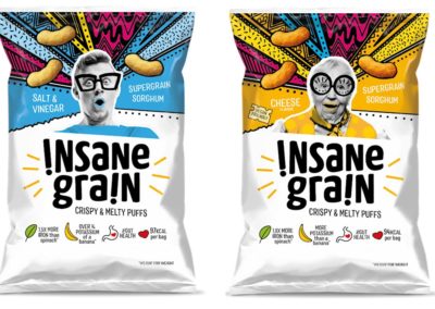 Insane Grain launches puff snacks made from sorghum