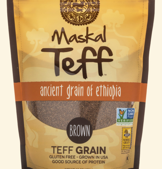 Maskal Teff Brown Teff Grain by The Teff Company