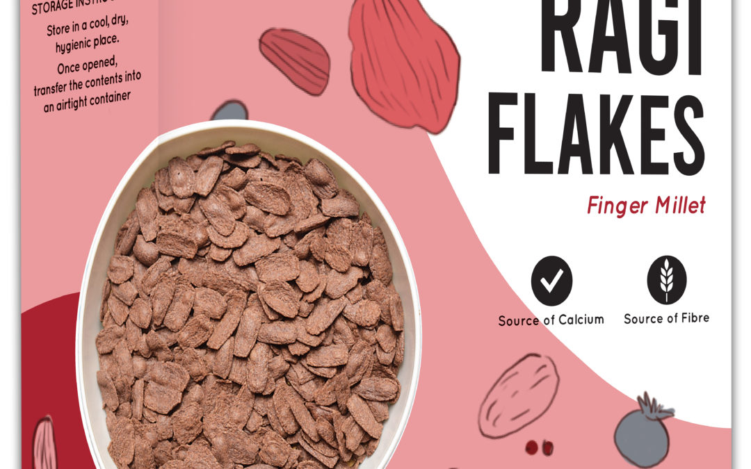 Organic Ragi Flakes by Murginns, KCL Ltd
