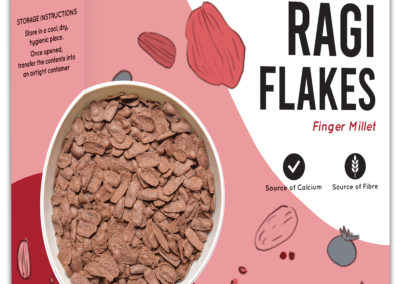 Organic Ragi Flakes by Murginns, KCL Ltd