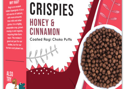 Ragi Crispies: Honey and Cinnamom by Murginns, KCL Ltd
