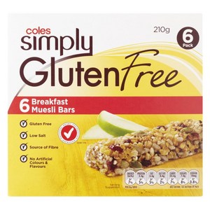 6 Breakfast Museli Bars by Coles