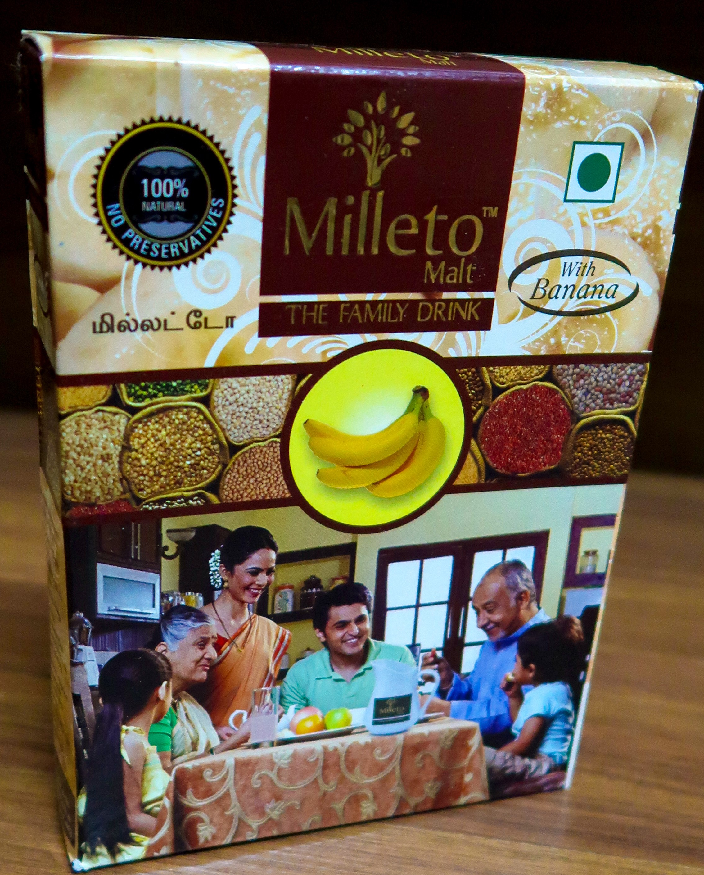 Banana Malt by Milleto, Adhisurya Foods