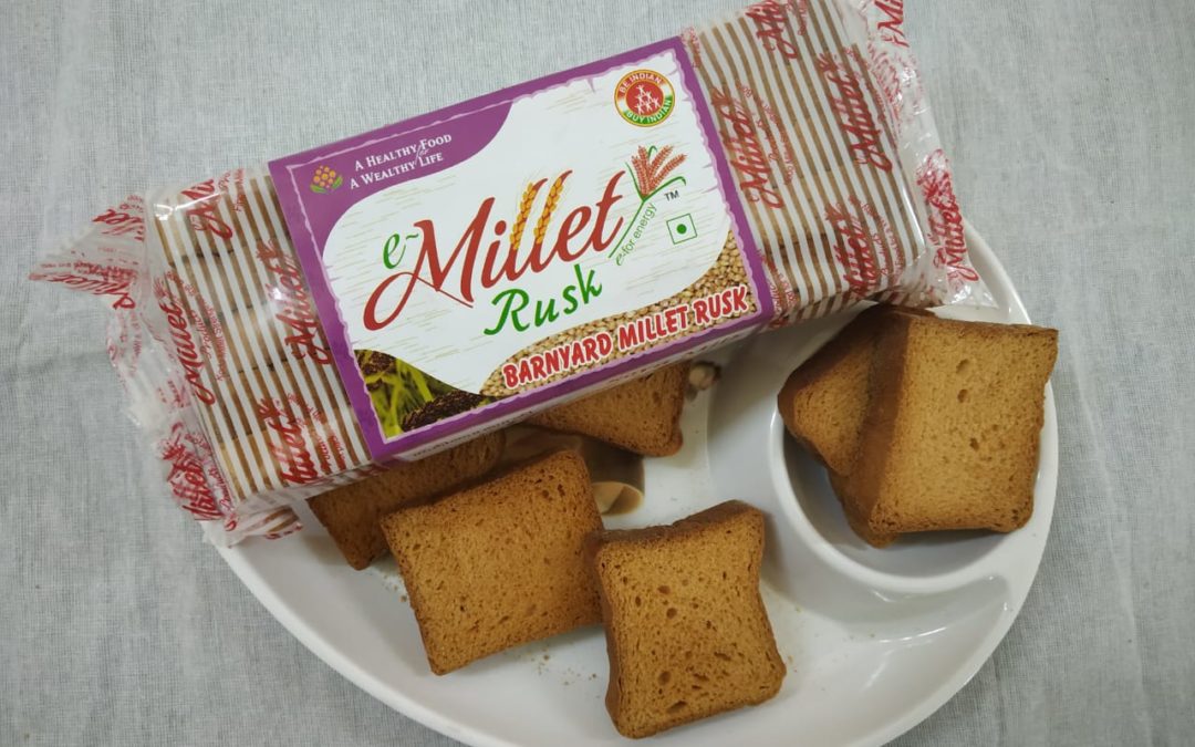Barnyard Millet Rusk by Moon Foods