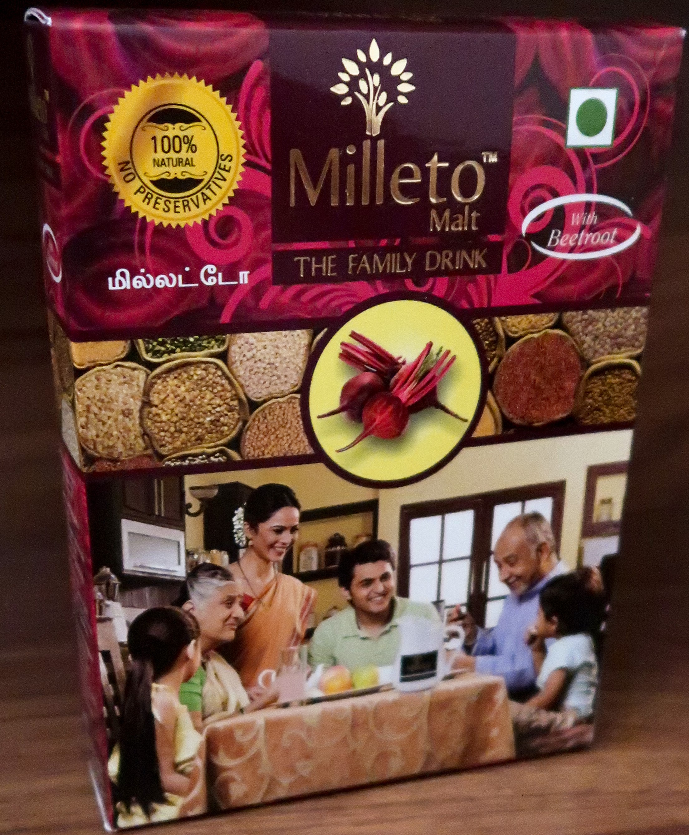 Beetroot Malt by Milleto, Adhisurya Foods