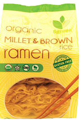 Millet and Brown Rice Ramen