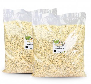 Organic Puffed Millet by buywholefoodsonline.co.uk