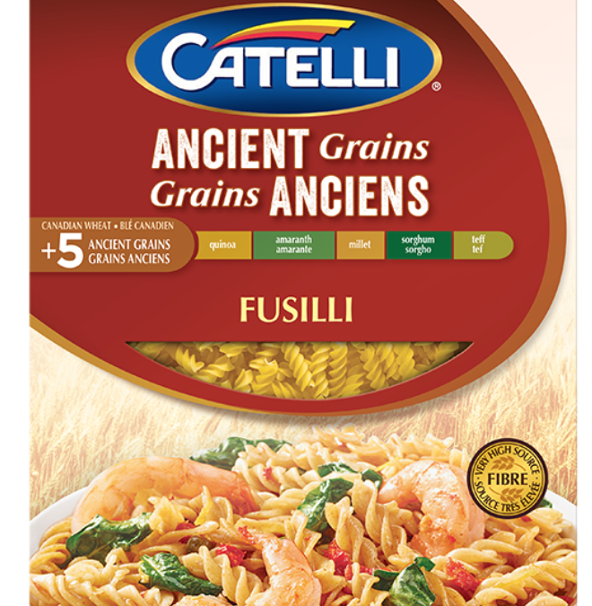 Ancient Grains Fusilli by Catelli