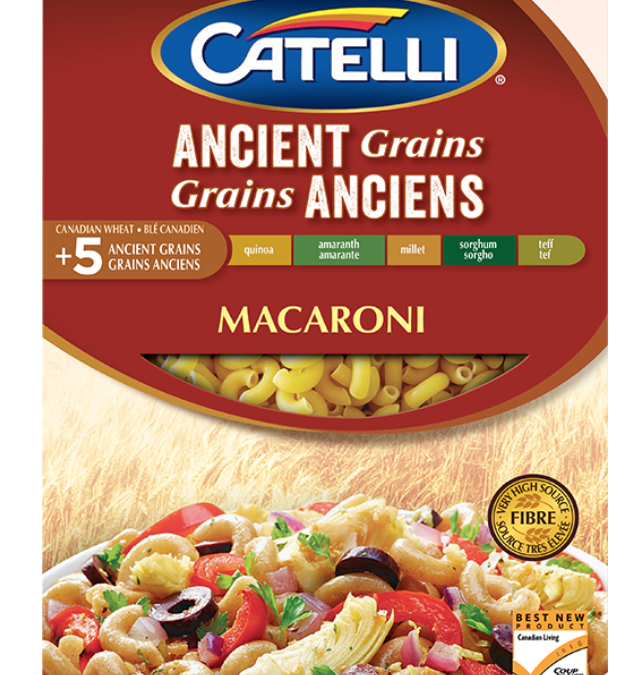 Ancient Grains Macaroni by Catelli