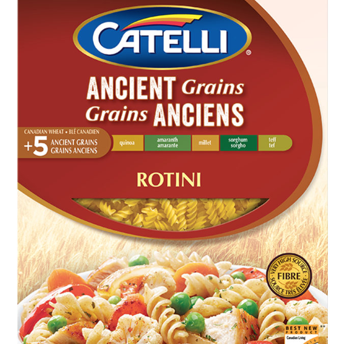 Ancient Grains Rotini by Catelli