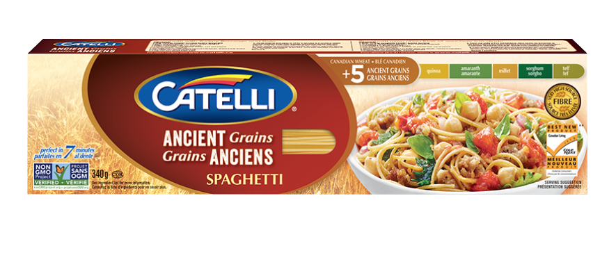 Ancient Grains Spaghetti by Catelli