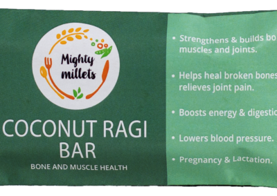 Coconut Ragi Bar by Mighty Millets
