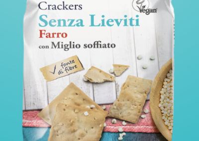 Crackers Of Spelled And Puffed Millet by Sottolestelle