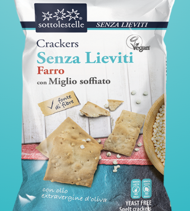 Crackers Of Spelled And Puffed Millet by Sottolestelle