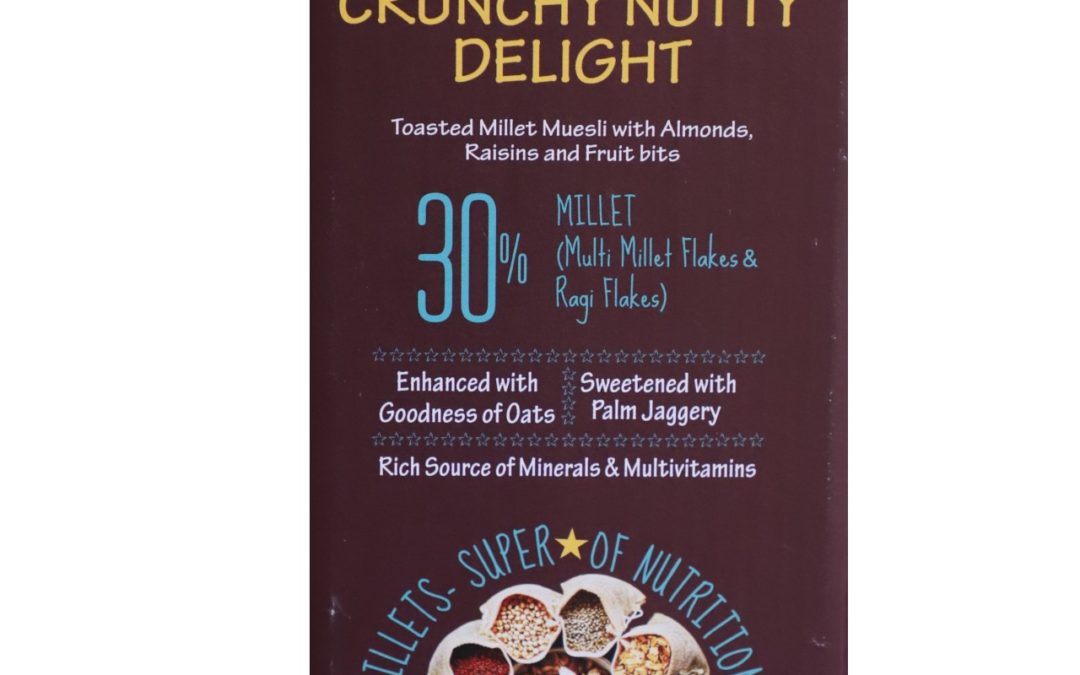 Crunchy Nutty Delight by Millet Mantra