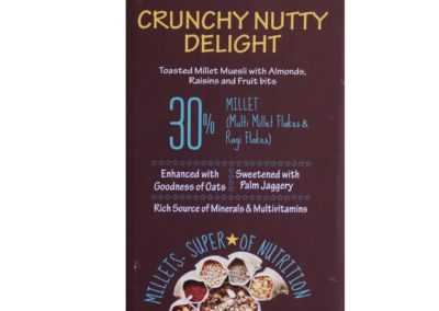 Crunchy Nutty Delight by Millet Mantra