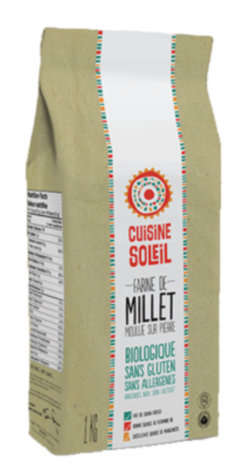 Organic Millet Flour by Cusine Soleil