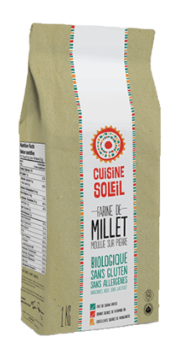 Organic Millet Flour by Cusine Soleil