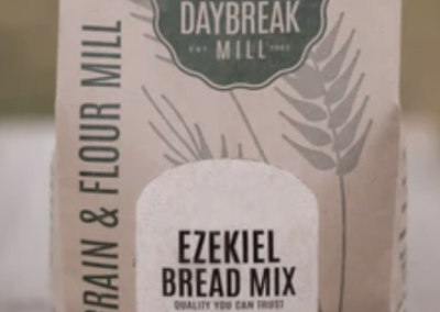 Ezekeil bread mix by Daybreak Mill