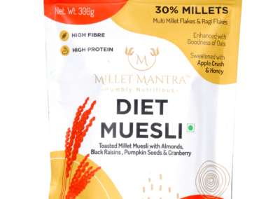 Diet Museli:Toasted Millet Museli by Millet Mantra