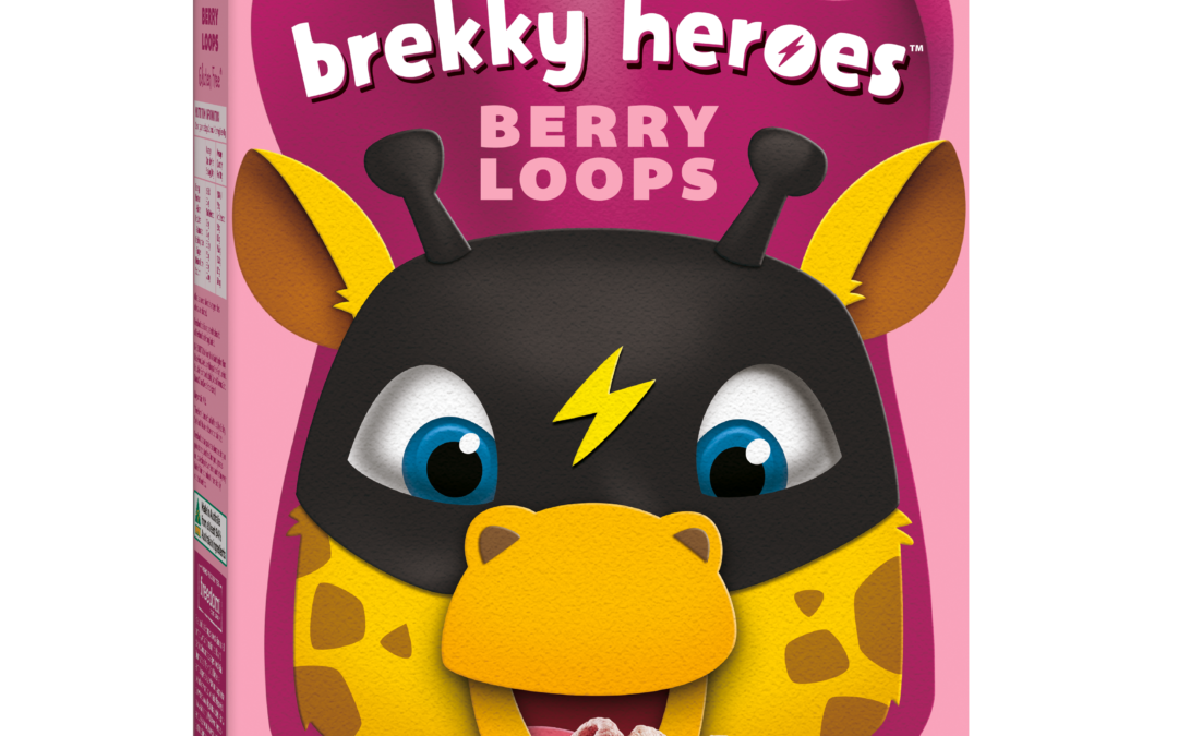Brekky Heroes Berry Loops by Freedom Foods Pty Ltd