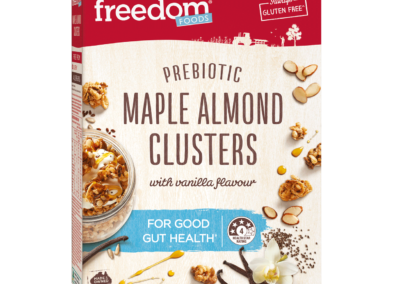 Prebiotic Maple Almond Clusters by Freedom Foods Pty Ltd