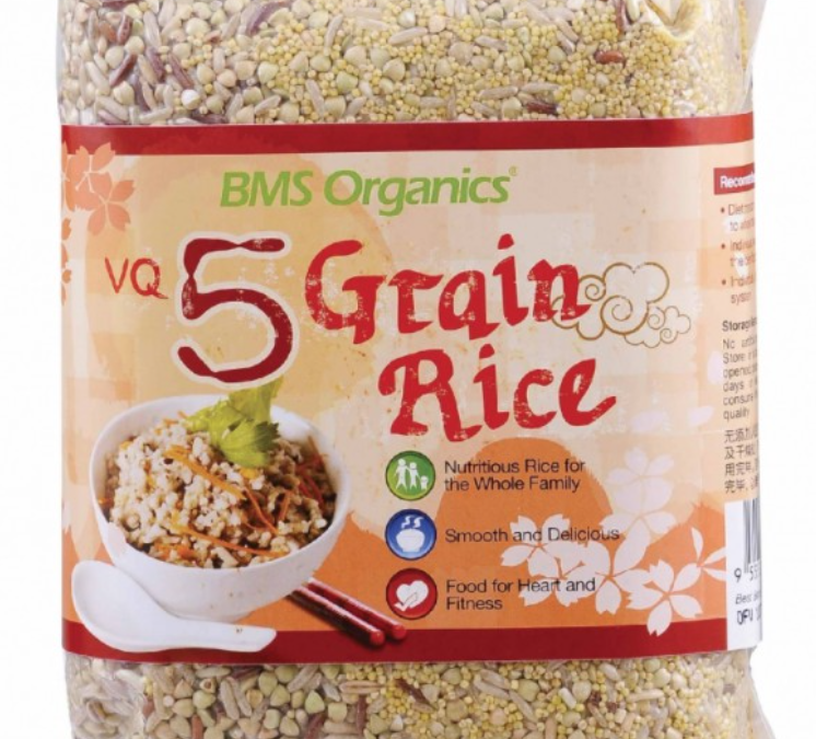 Five Grain Rice by BMS Organics, FMC Greenland