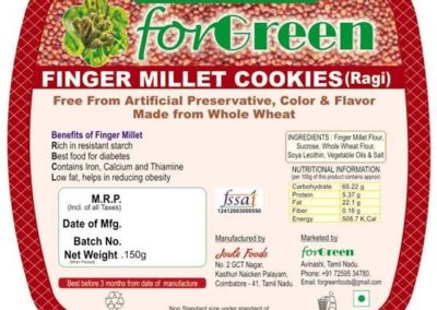 Finger Millet Cookies by Joule Foods