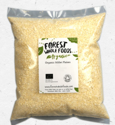 Organic Millet Flakes by Forest Wholefoods