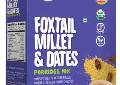 Foxtail Millet Dates Porridge Mix by Early Foods
