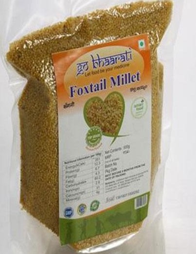 Foxtail Millet by Go Bhaarati