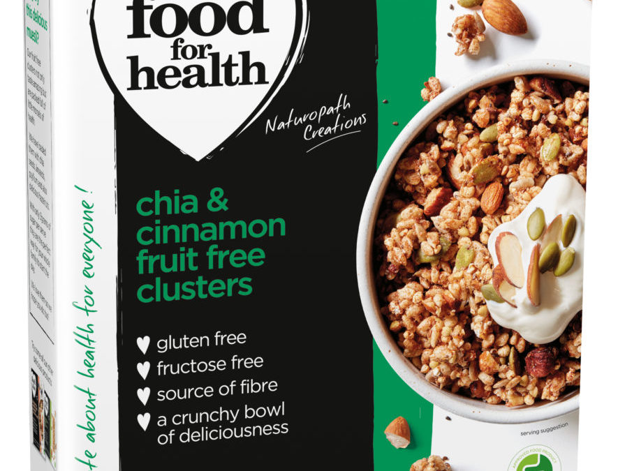 Chia and Cinnamon Fruit Free Clusters by Food for Health