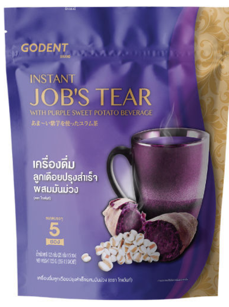 Instant Jobs Tear with Purple Sweet Potato by Godent