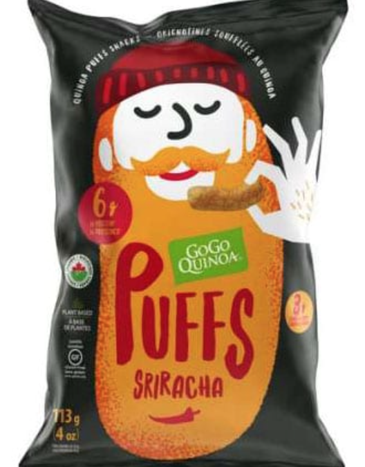 Sriracha Puffs by Gogo Quinoa