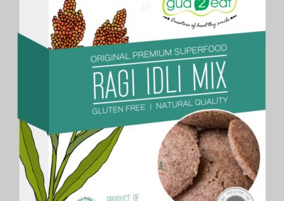 Ragi Idly Mix by Gud2Eat, Samruddhi Agro
